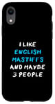 Coque pour iPhone XR I Like English Mastiffs And Maybe 3 People English Mastiff