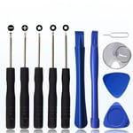 8/9/10/11pcs-Lot Xr Kit D'outils D'ouverture De Réparation Pour Iphone 13 12 8 7 Tournevis De Précision Pour Xiaomi Samsung Téléphone Portable - Type 11 In 1