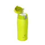 Super Sparrow Gourde Isotherme avec Paille - INOX Bouteille Isotherme - 350ml - Mug Isotherme Étanche - Gourde Enfant sans BPA, pour Sport, Voyages, L'école, Bureau