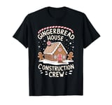 Funny Christmas Gingerbread House Decorating Baking Crew T-Shirt