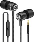 Ludos CLAMOR Wired Earbuds In-Ear Headphones, 5 Year Warranty, Earphones with Mi