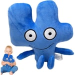 Uppstoppad docka Bfdi Plysch Plysch Battle For Dream Island Children Day Gift Toy Blue