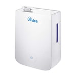 ARDES - AR8U10 Humidificateur à ultrasons NEBULO 30W, Humidificateur professionnel pour la maison et le bureau, capacité 4L, 3 niveaux de vapeur avec une grande commande tactile, silencieux et élégant