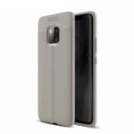 huawei Huawei Mate 20 Pro Leather Texture Case Grey