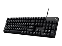 Logitech G G413 Se - Tastatur - Bakgrunnsbelyst - Usb - Qwerty - Us International - Svart