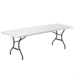 Lifetime Table Pliante Blanc Granite 244,5 x 76,1 x 73,6 cm