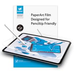 MOBDIK 2 Pack Paper Nano Screen Protector Compatible with iPad Pro 11 inch (M4, 2024), New Version Crafted for Natural Writing, Less Reflection, Nib Friendly, with Easy Installation Kit