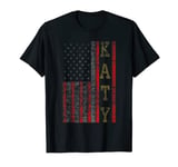 Cool Patriotic Katy USA - US Flag Gift Idea T-Shirt