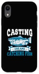 Coque pour iPhone XR Casting Dreams Attraper des poissons