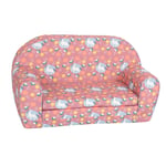 knorr toys® Barnesofa enhjørning, rosa