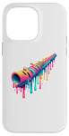 iPhone 14 Pro Max Dripping Paint Art Didgeridoo Yidaki Musician Case