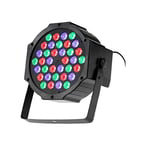 TEMPO DI SALDI Spot Rgb 36 W avec 36 LED de différentes couleurs pour discote capteur sonore Lumière colorée