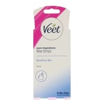 VEET PURE INSPIRATIONS 16 FACE WAX STRIPS SENSITIVE SKIN