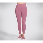 Skechers Womenss Go Walk High Waisted Leggings in Pink - Size 14 UK