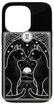 iPhone 13 Pro Tarot Card Mystic Cats | The Lovers Couples Valentines Day Case