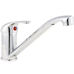 Kitchen Tap Mono Premier Series D Sink Mixer Chrome Tap Swivel Spout DTY306 SNH