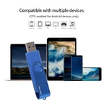 64G Yvonne U Disk OTG Dual Port Mini Plugin Flash Drive Data Transmission St New