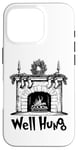 iPhone 16 Pro Well Hung Funny Adult Joke Stockings By Fireplace Christmas Case