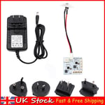 DreamPSU Rev2.0 12V Power Supply + Plug Adapter for SEGA DreamCast Game Console 