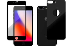 Novodio Total Armor 9h Glass Noir - Vitres Protection Avant/Arrière Iphone 8+