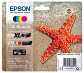 Epson 603 Multipack Sort Gul Cyan Magenta