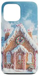 iPhone 13 Pro Max Cute Christmas Gingerbread House Snowflakes Holiday Xmas Case