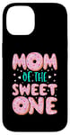 Coque pour iPhone 14 Mom of The Sweet One 1st Birthday Family Matching Donut gift