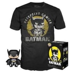 Figurine Funko Pop! & Tee: DC- Batman- M(KD)