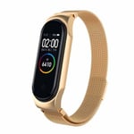 Xiaomi Mi Band 4 Milanese Loop Strap Gold