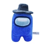 Among Us 7 Inch Plush Blue Crewmate w/ Hat