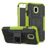 Samsung Galaxy J3 Pro/J3 2017      Heavy Duty Case    Green