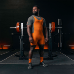 Forge Powerlifting Singlet Orange Men's