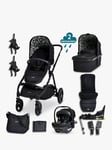 Cosatto Wow XL Carrycot, Pushchair, Acorn i-Size Car Seat and Base with Accessories Everything Bundle