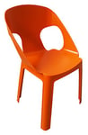 Blanke Design Rita Chaise pour Enfant, Polypropylène avec Renfort en Fibre de Verre, Orange, 40 x 37,5 x 58 cm