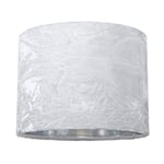 Modern Crushed Velvet Lamp Shade with Shiny Paper Inner