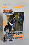 Bandai | Anime Heroes | Naruto Sasuke Uchiha | Kids Children Action Figure Toy