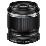 Olympus M.Zuiko Digital ED 30mm f/3.5 Macro Lens for Micro Four Thirds, Black