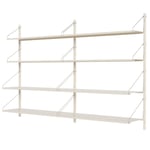 Frama-Library Hylde Dobbelt 160x1084 cm, Varm Hvid