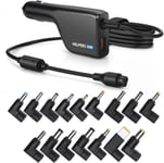 108W Chargeur Dc Adaptateur Alimentation 15V 16V 18,5V 19V 19,5V 20V Pour Asus Acer Lenovo Hp Compaq Dell Samsung Sony Toshiba Ibm Medion Lg Ect Ordinateur Portable, Avec Qc3.0 Usb