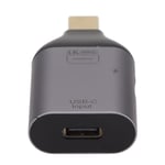 Adaptateur Usb C Femelle Vers Mini Displayport M&acirc;Le 4k 60hz, Convertisseur Et Adaptateur D'alimentation Pd Pour T&eacute;L&eacute;Phone Portable, Projecteur Et Moniteur