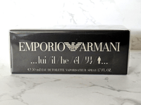 Emporio Armani He Eau De Toilette 50ml Brand New Boxed Sealed Genuine