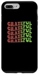 iPhone 7 Plus/8 Plus Repeated Word Christmas, Grateful Case