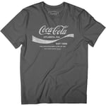 Coca Cola Drink 1886 T-shirt för män ash XL