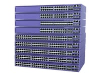 Extreme Networks Extremeswitching 5420M - Switch - L3 - Administrerad - 48 X 10/100/1000 (Poe++) + 4 X 1/10/25 Gigabit Sfp28 + 2 X Sfp-Dd (Stapelbar) - Rackmonterbar - Poe++ (2880 W)