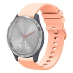 Garmin Vivomove 3S Urrem i silikone, 18mm - Pink