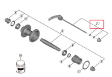 Pikalinkku Shimano 174mm FH-MT401