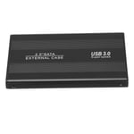 USB3.0 HDD-kotelo 2,5 tuumaa 5Gbps Ultra Thin Kevyt HDD-kotelosovitin kannettaville tietokoneille WIN 7 -WIN 10 Mustalle