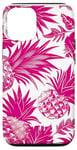 Coque pour iPhone 12/12 Pro Festive Tropical Ananas Coque de téléphone Motif Noël