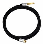 6.35mm to RCA Audio Cable, Male to Female - 1.8m