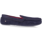 Chaussons Isotoner  Chaussons mocassins Homme suédine Marine